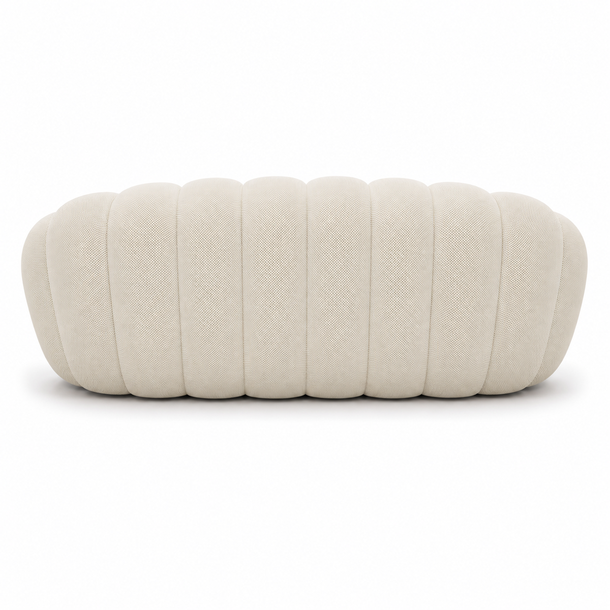 Tissu 3D / Blanc cassé