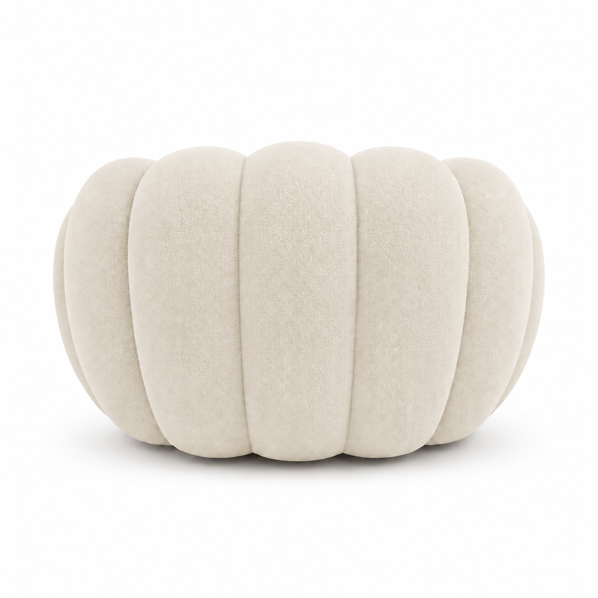 Tissu 3D / Blanc cassé