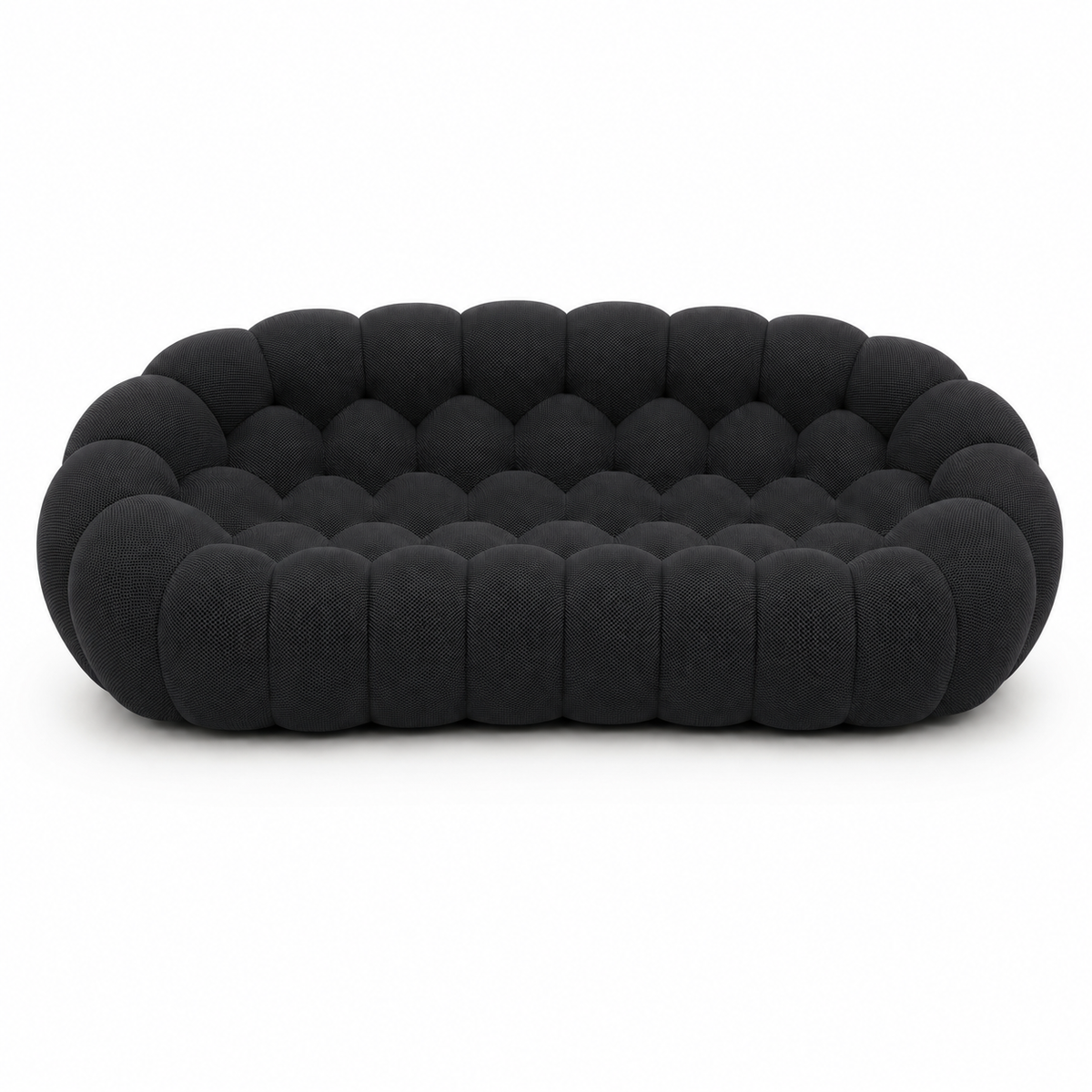 Tissu 3D / Noir textile