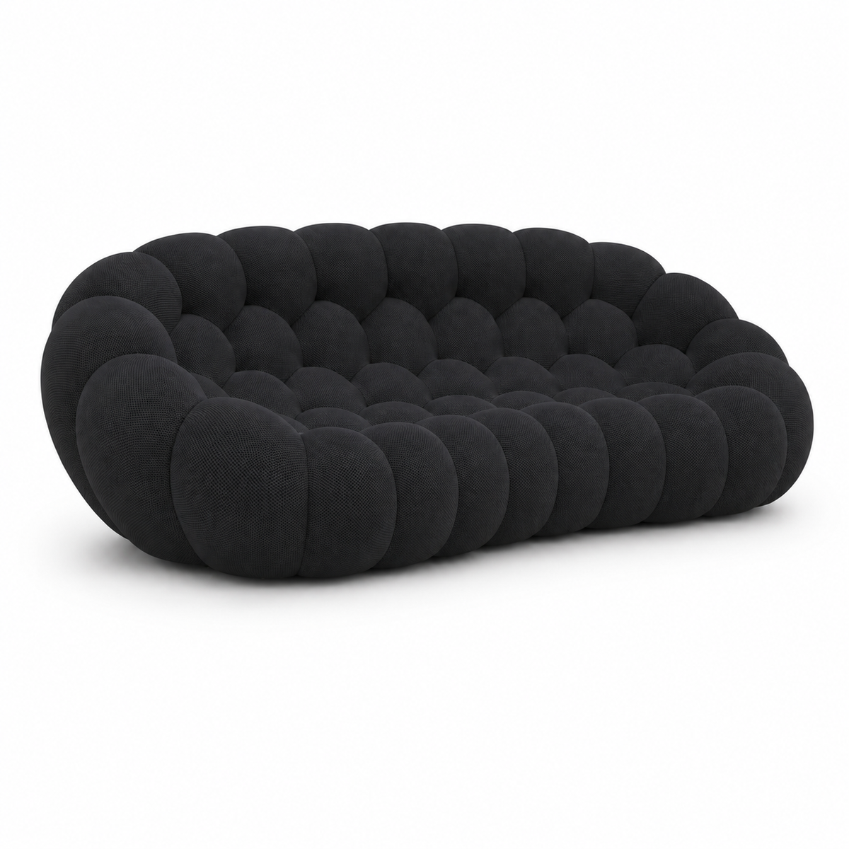 Tissu 3D / Noir textile