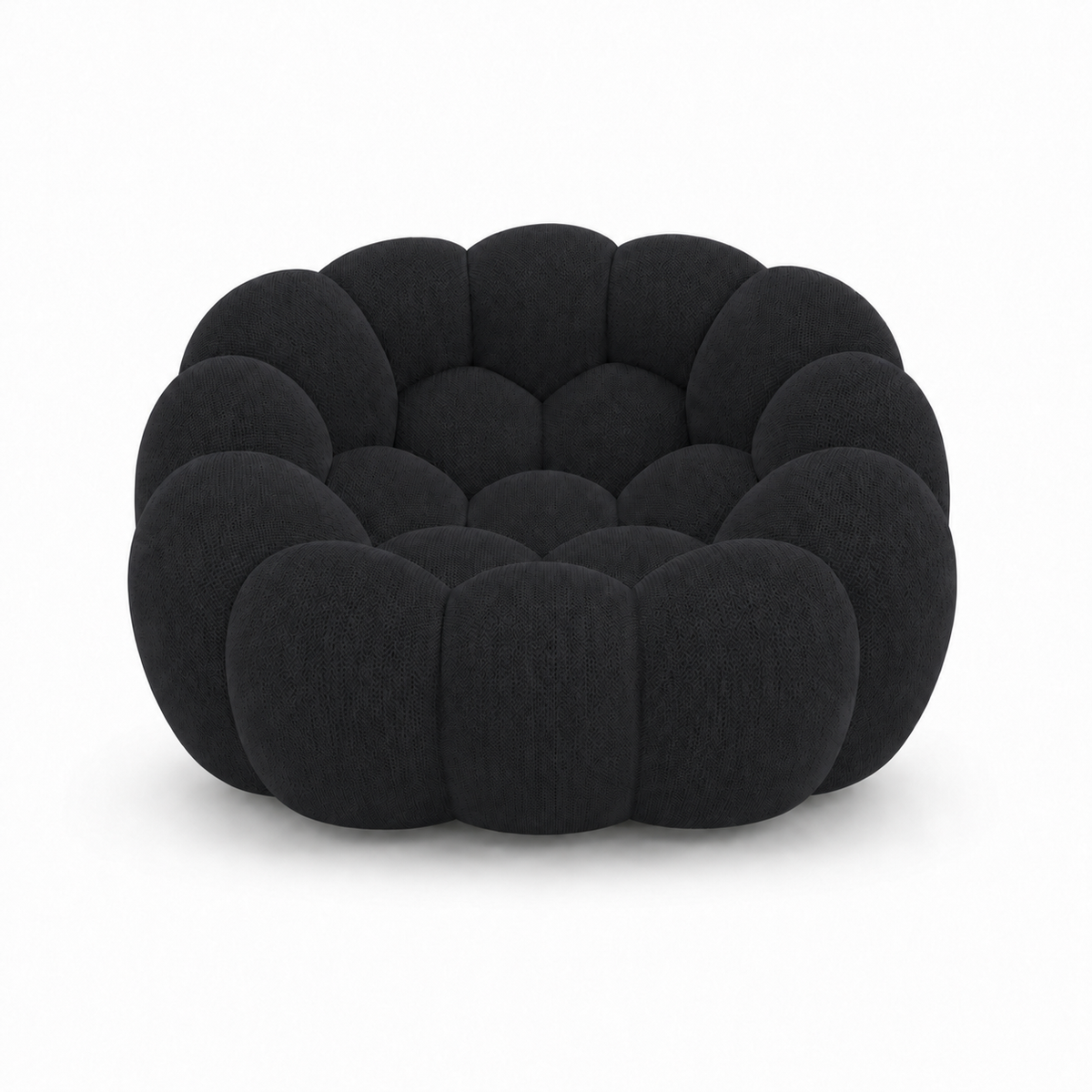 Tissu 3D / Noir textile