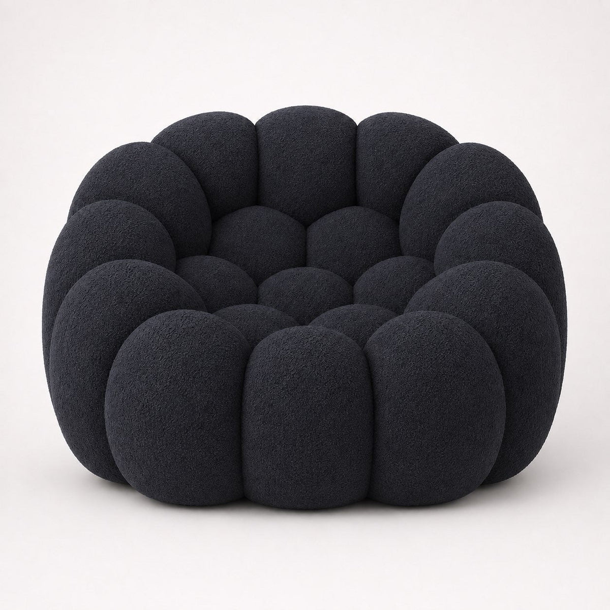 Maille bouclette / Noir