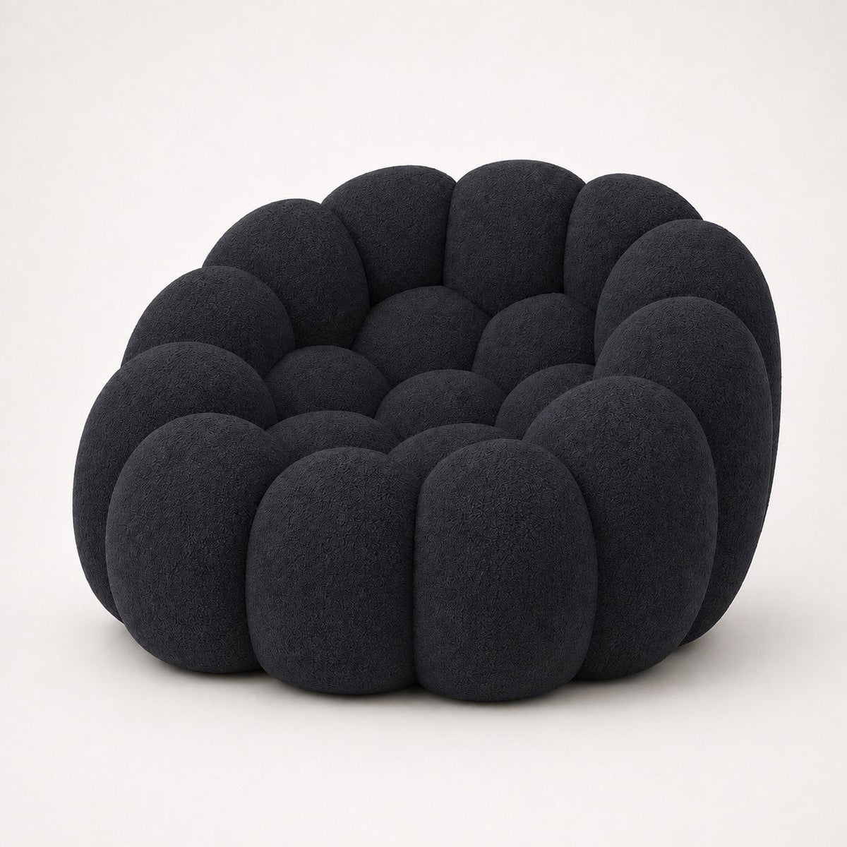 Maille bouclette / Noir