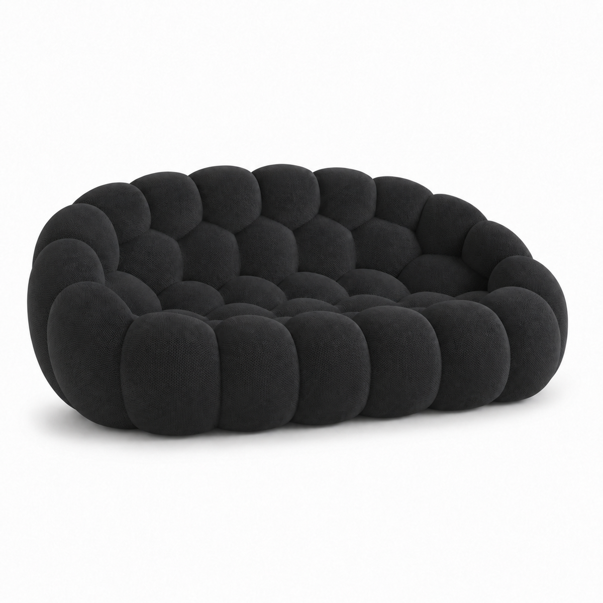 Tissu 3D / Noir textile