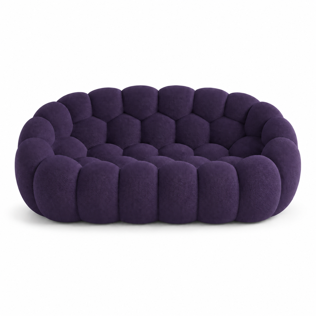Tissu 3D / Violet foncé