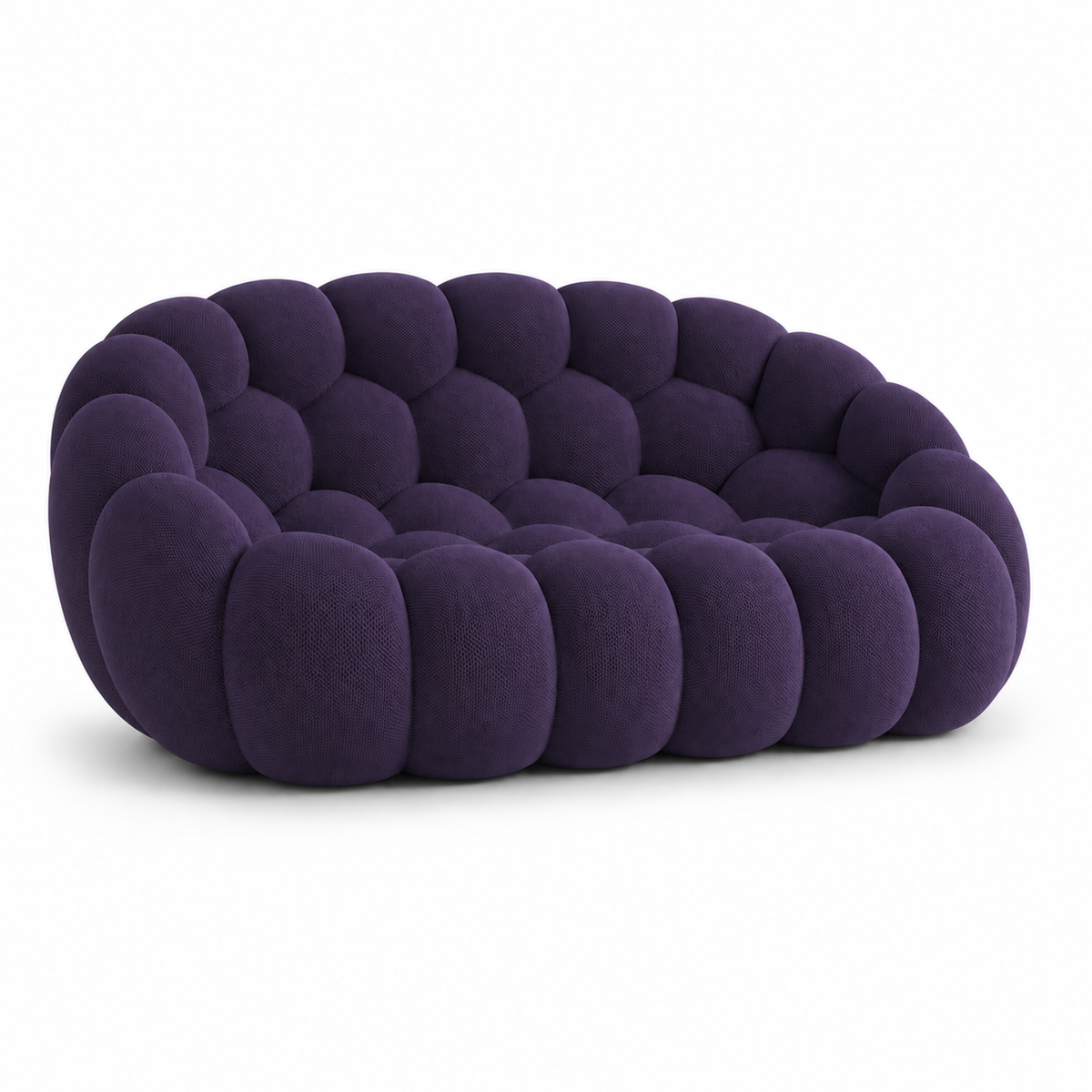 Tissu 3D / Violet foncé
