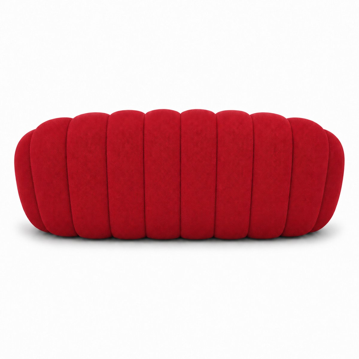 Tissu 3D / Rouge profond