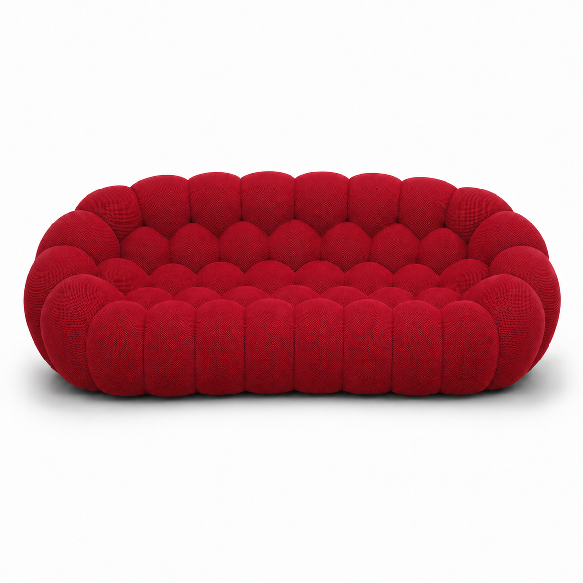 Tissu 3D / Rouge profond