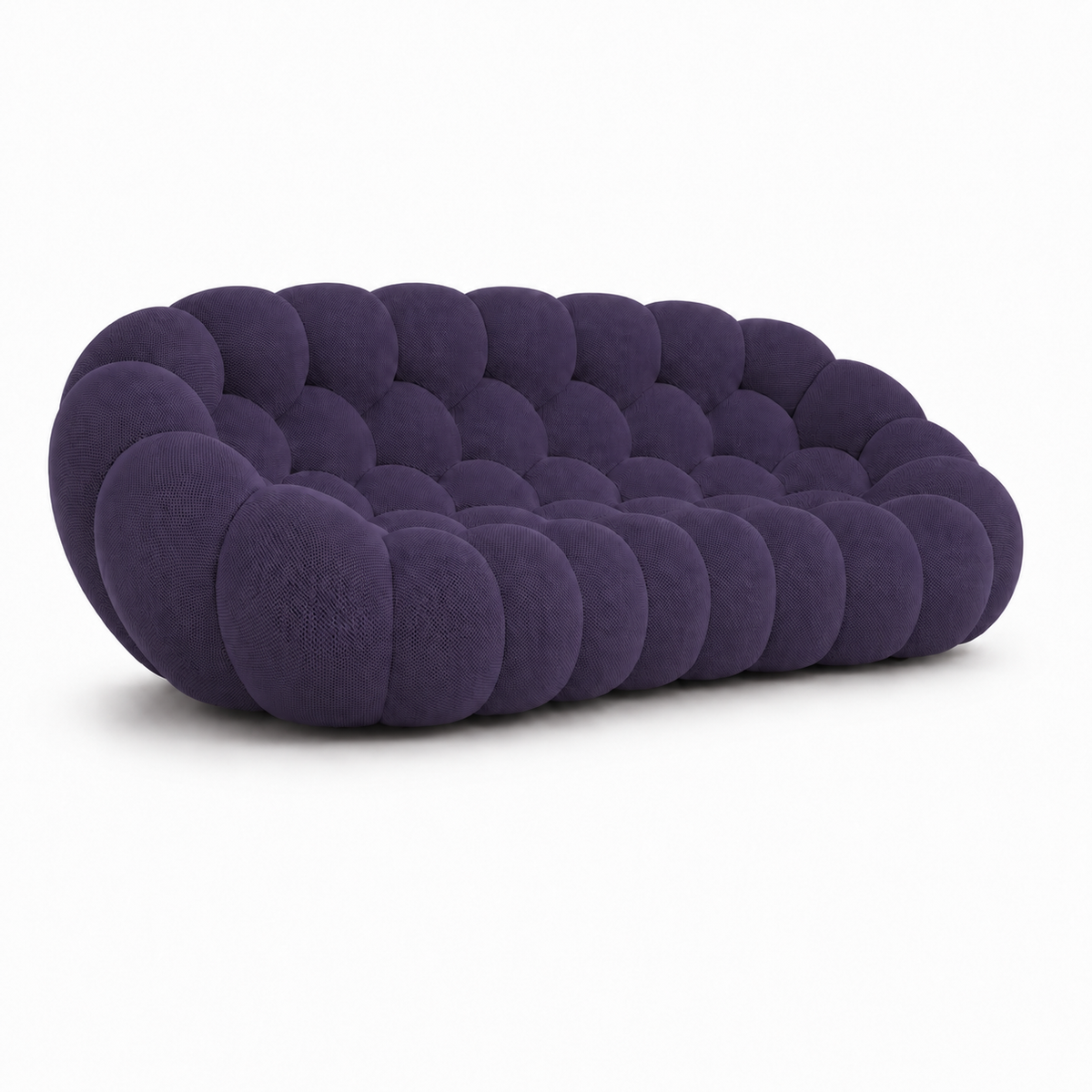 Tissu 3D / Violet foncé