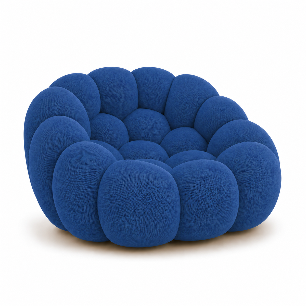 Tissu 3D / Bleu roi