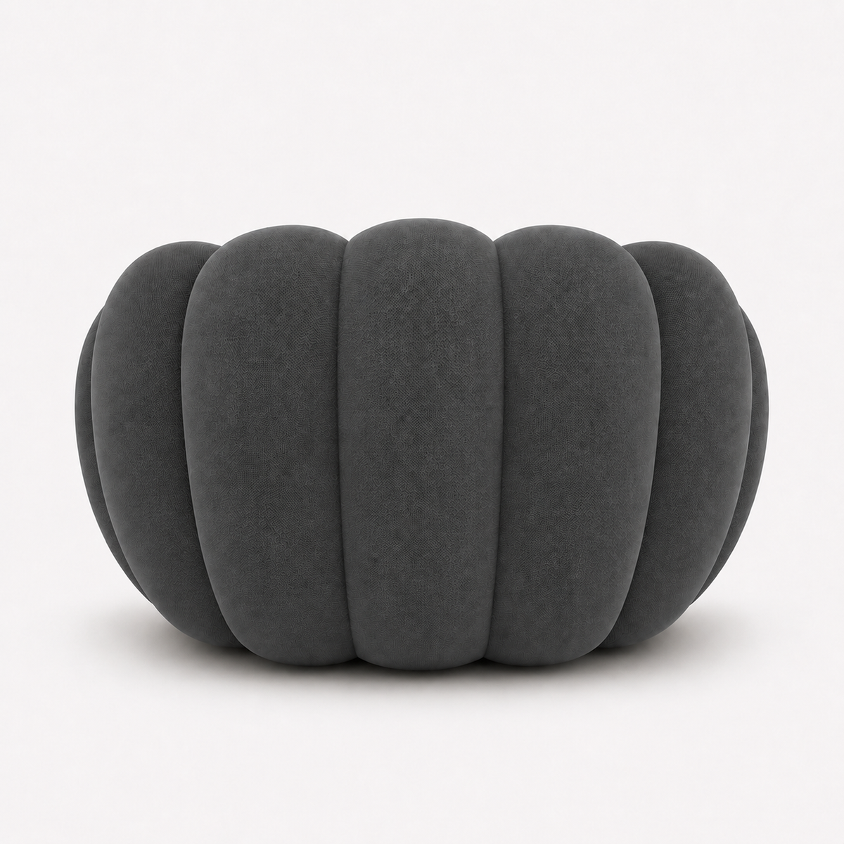 Tissu 3D / Gris anthracite