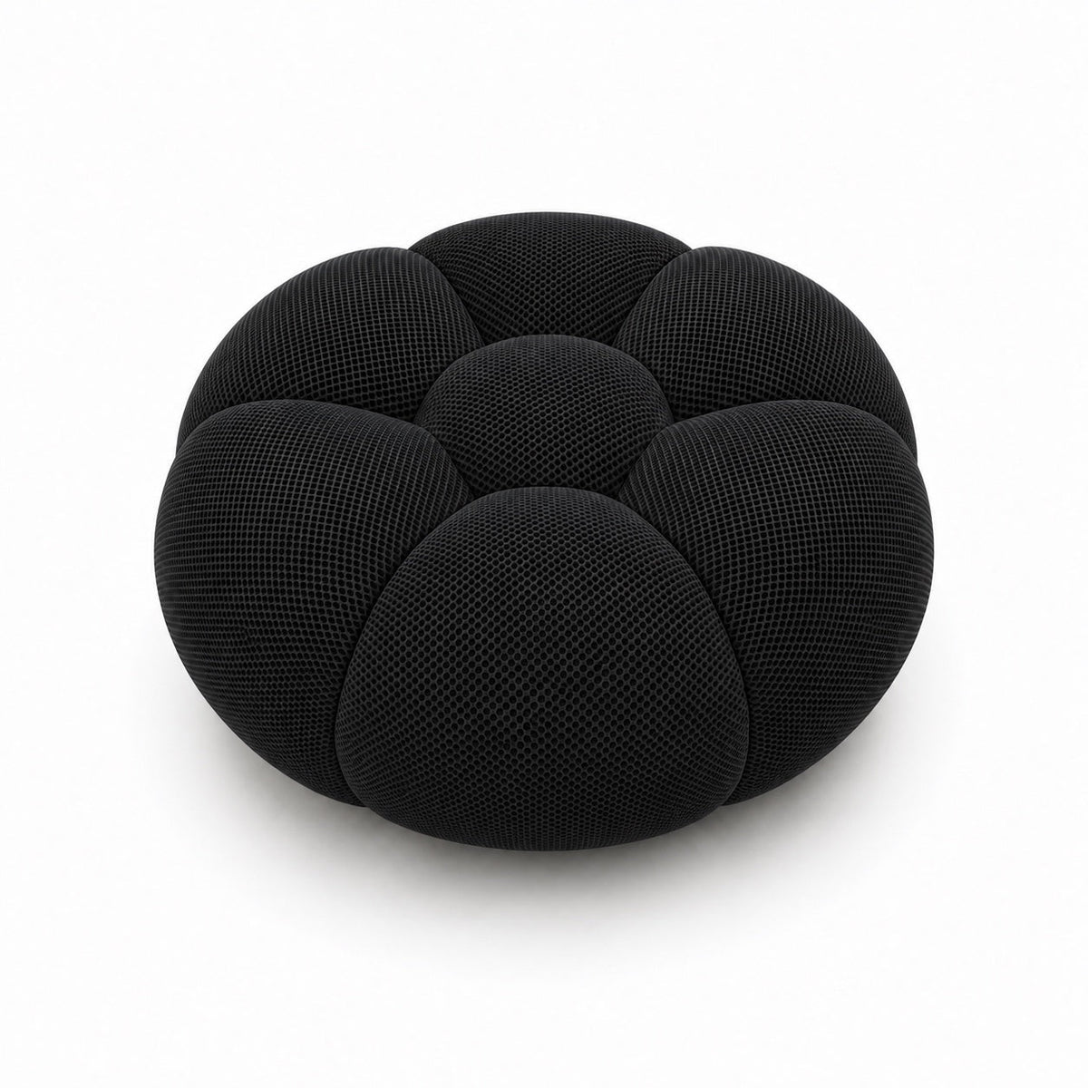 Tissu 3D / Noir textile