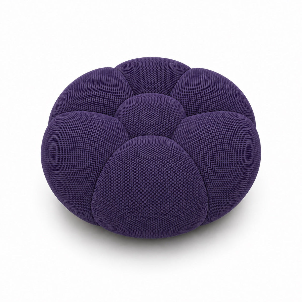 Tissu 3D / Violet foncé