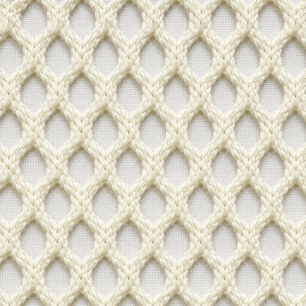 Tissu 3D / Blanc cassé