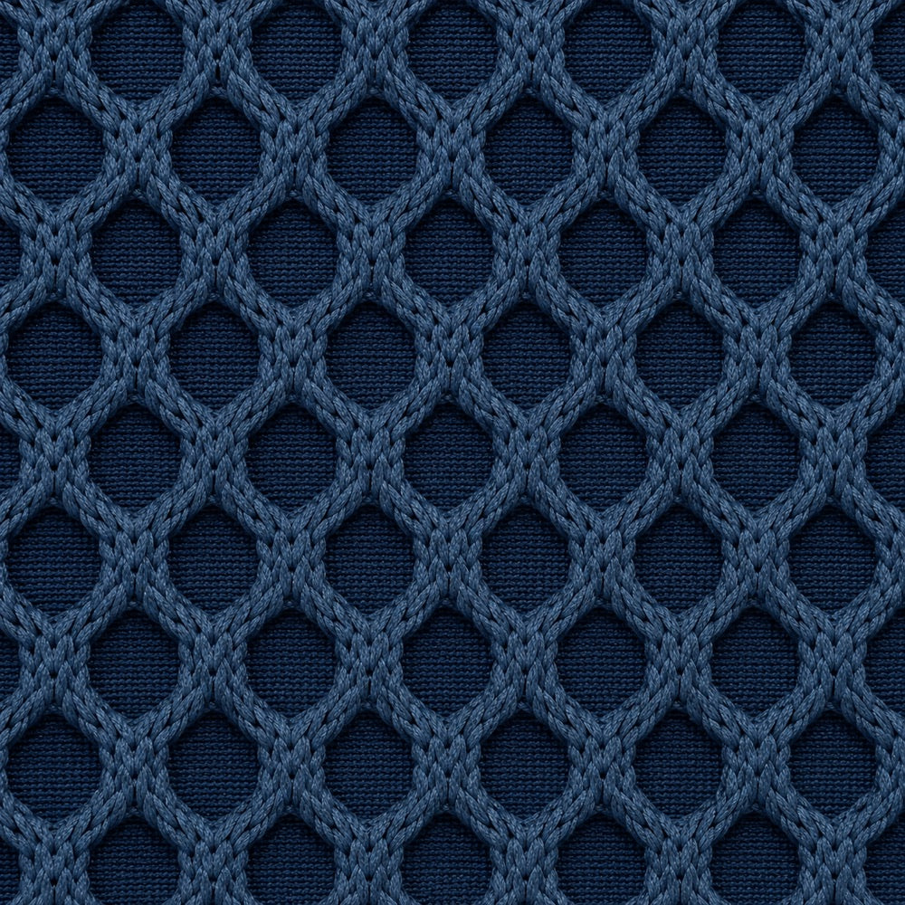 Tissu 3D / Bleu marine