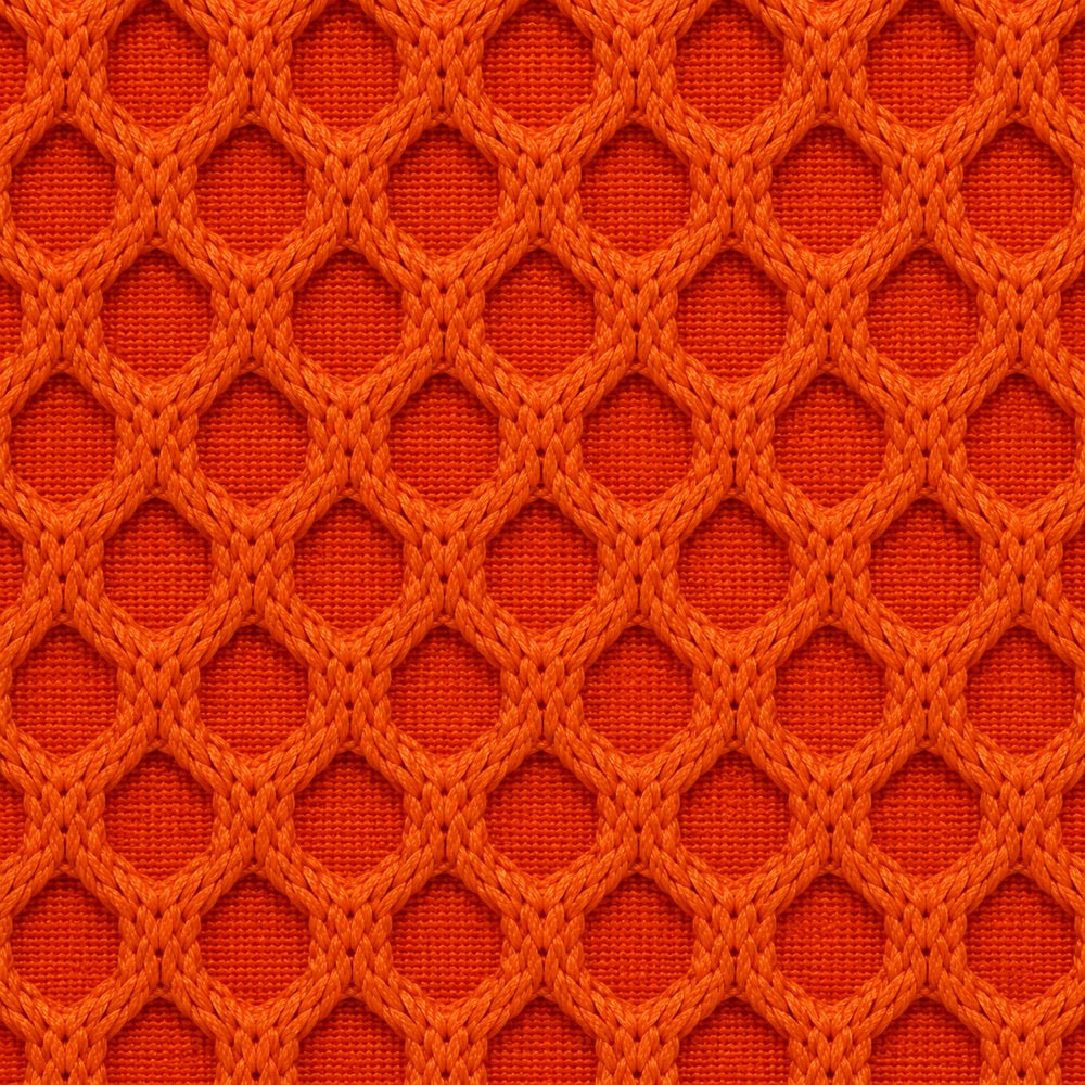Tissu 3D / Orange vif