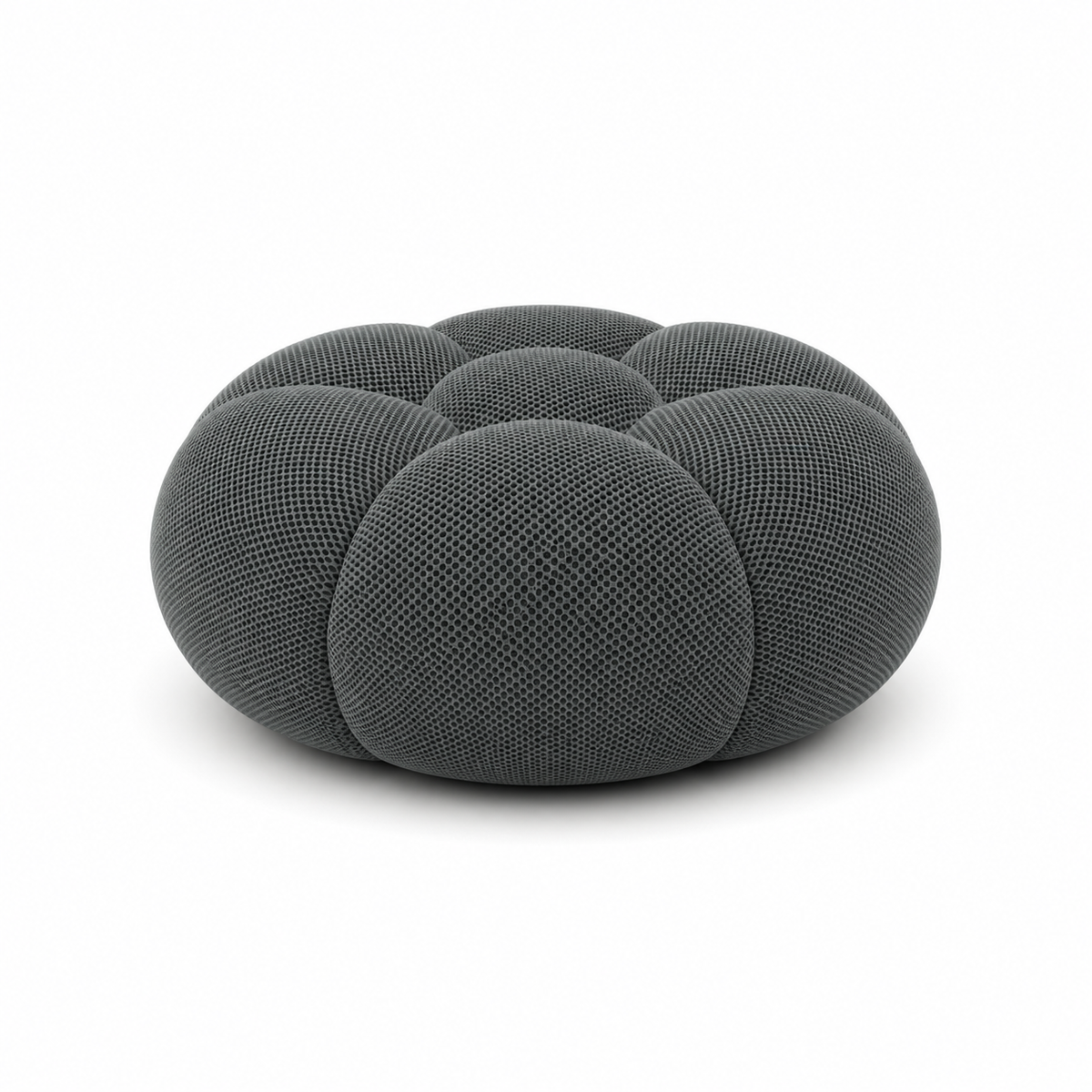 Tissu 3D / Gris anthracite