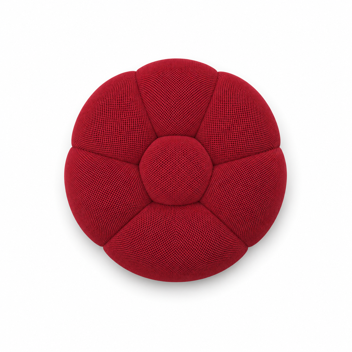 Tissu 3D / Rouge profond