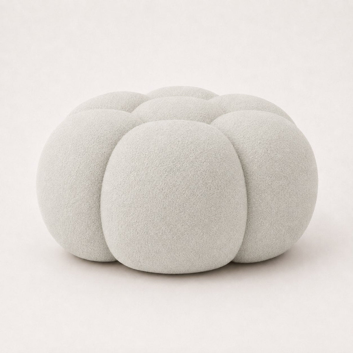 Maille bouclette / Blanc cassé