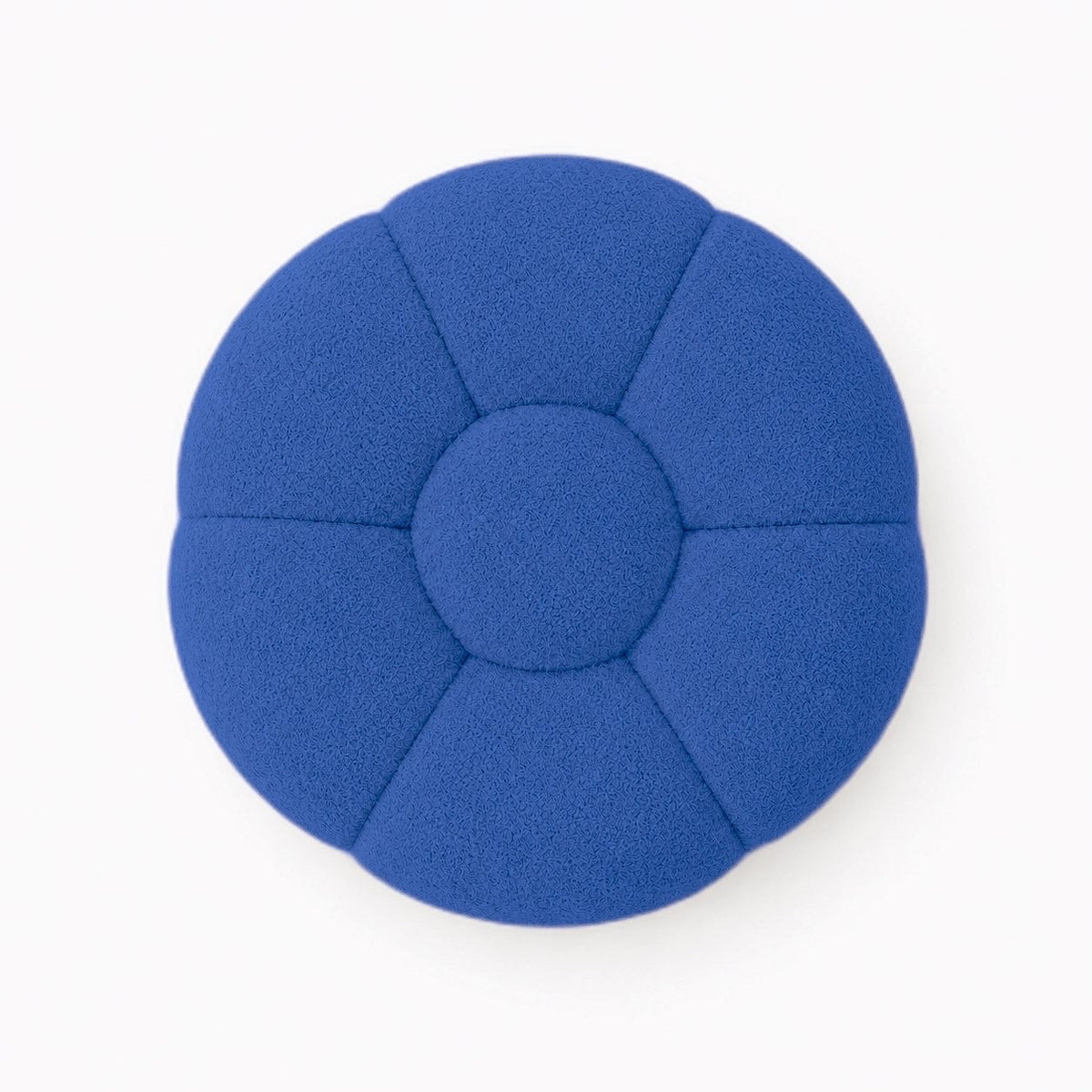 Maille bouclette / Bleu roi