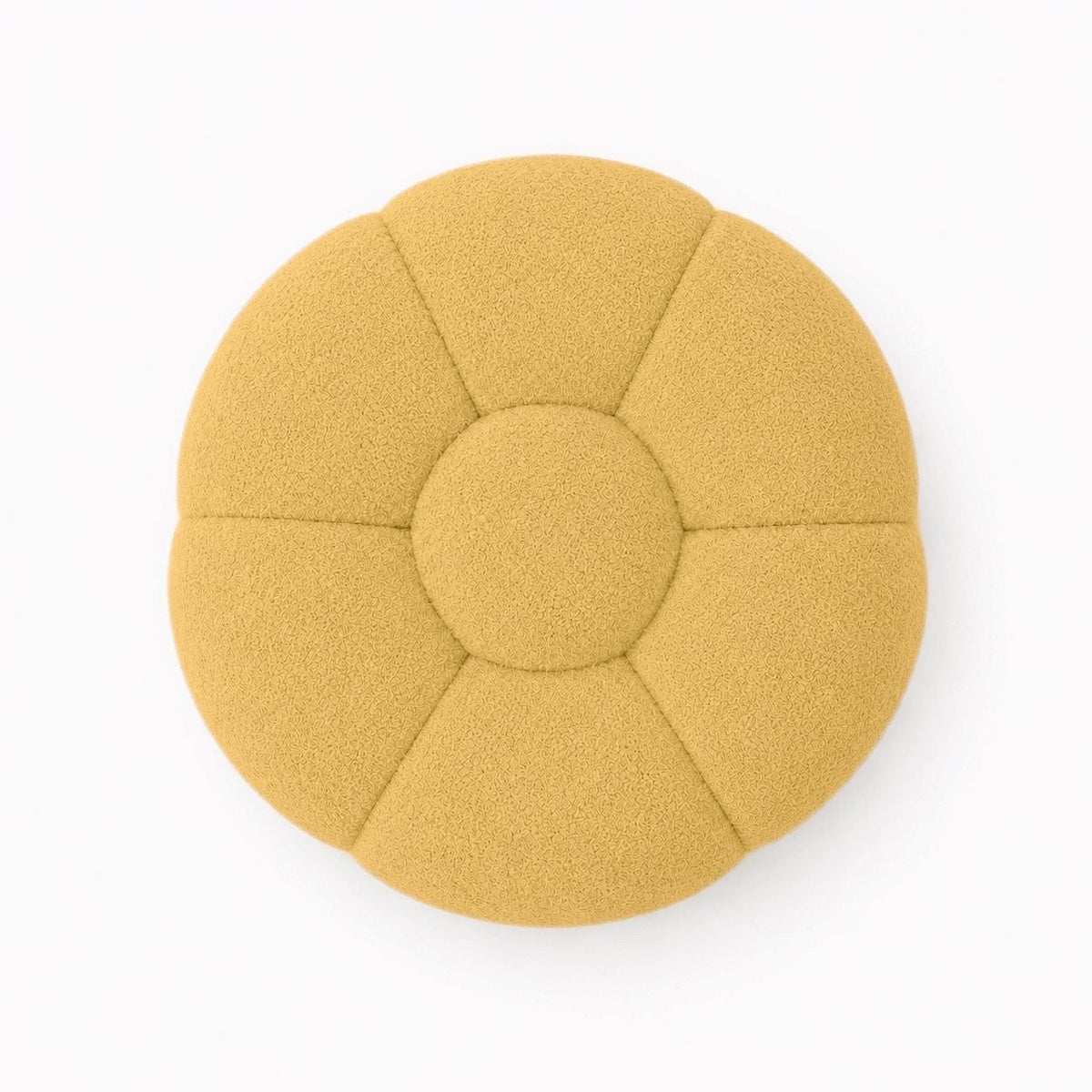 Maille bouclette / Jaune miel