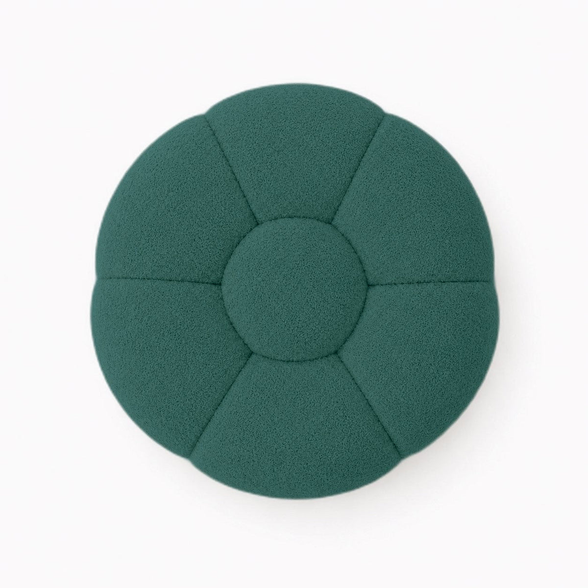 Maille bouclette / Vert canard