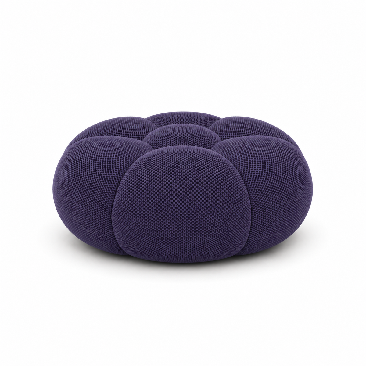 Tissu 3D / Violet foncé